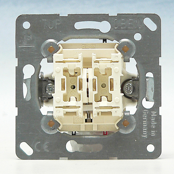 Schakelaar inb jaloezie 1p mech.v. insteek