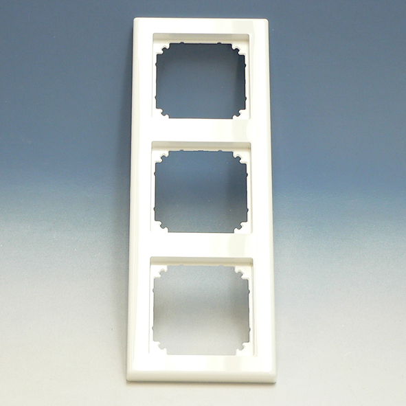 Merten M-Smart afdekraam 3-voudig polarwit glanzend 478319