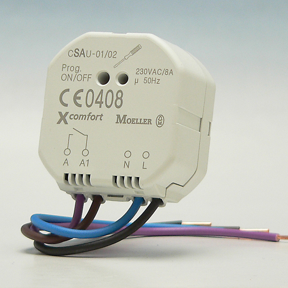 Moeller Xcomfort schakelontvanger met pot. vrij contact inbouw CSAU-01/02 (240694)