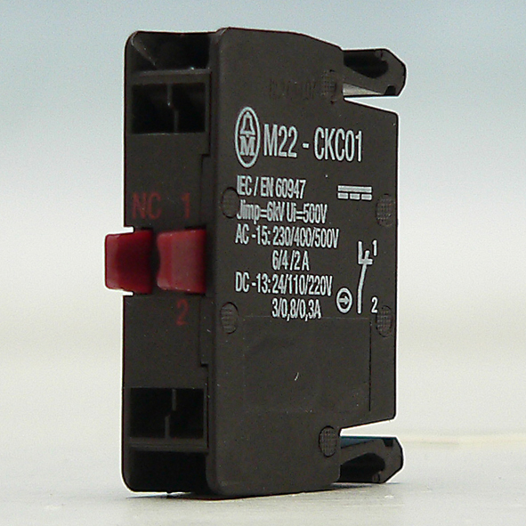EATON M22-CKC01 CONTACTELEMENT 1V BODEM afbeelding 2