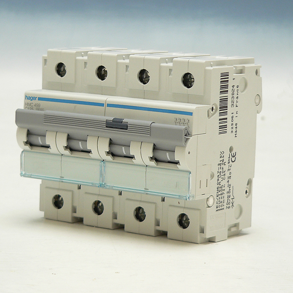 Hager Installatieautomaat 4-P C125A 15kA HMC499 afbeelding 2