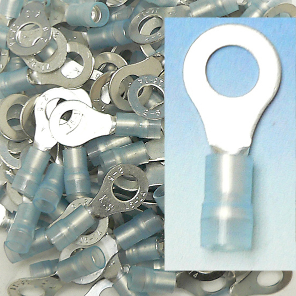 Nylon Geïsoleerde Super Ringkabelschoen M5 voor 1,5-2,5 mm2 afbeelding 2