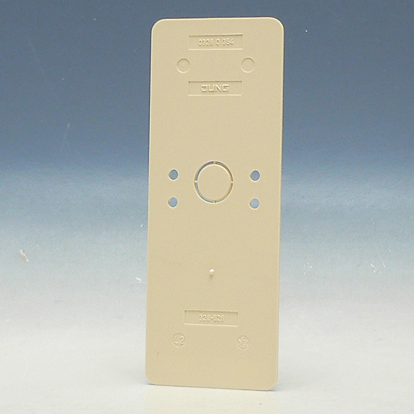 Montageplaat slv 3v crème AP afbeelding 2