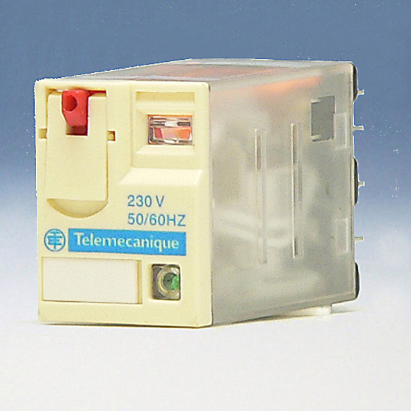 SCHNEIDER RXM4AB2P7 RELAIS MINI 4XWS+LED+TST230VAC