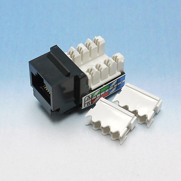 KLEMKO MOCDFMRJ45C5 MOD CHASS RJ45 CAT5E 183296 afbeelding 2