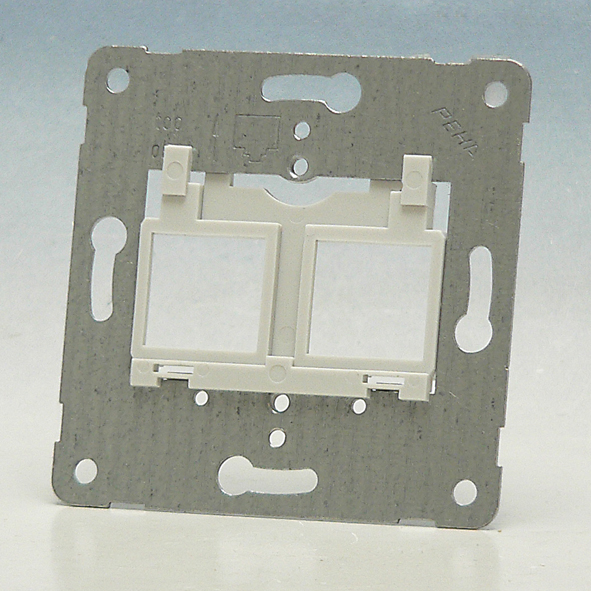 PEHA 600 MJ10 DRAAGFRAME TBV 2XMJ GRIJS afbeelding 2