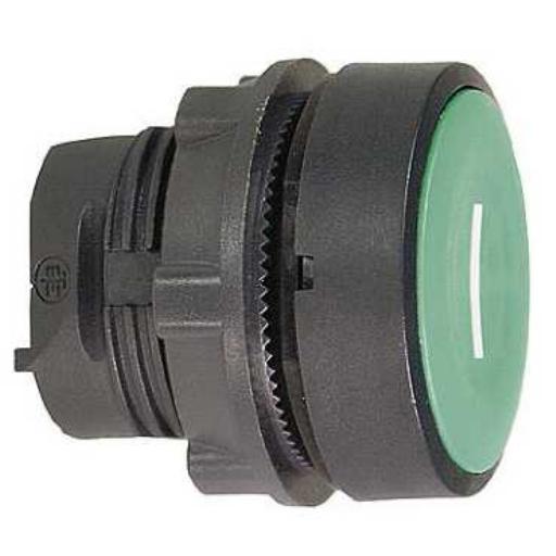 SCHNEIDER ZB5AA331 KOP DRUKKNOP VERZ WT afbeelding 2