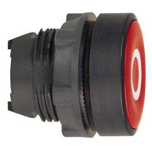 SCHNEIDER ZB5AA432 KOP DRUKKNOP VERZ RD afbeelding 2