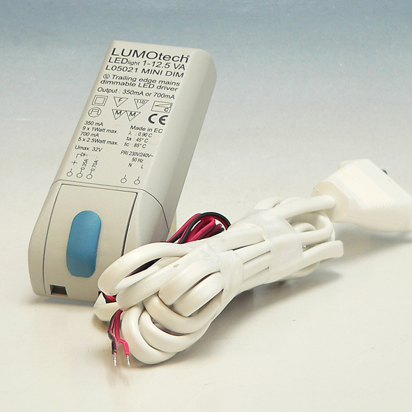 KLEMKO LED-DRV-12.5PD TRAFO LED 230V 12.5VA 700MAD