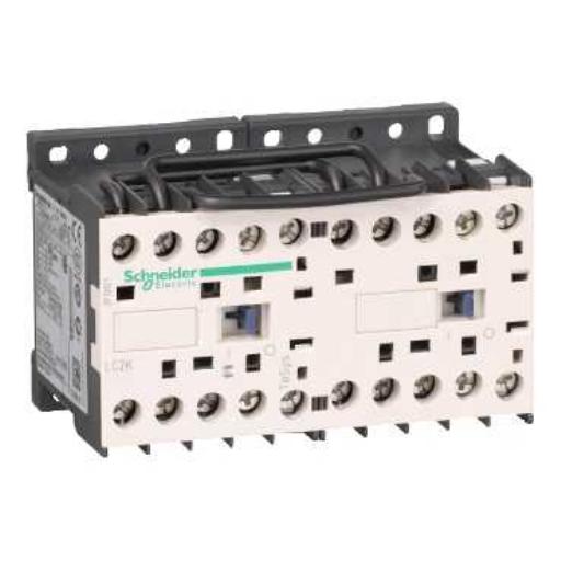 SCHNEIDER LC2K1201E7 OMKEERSCHAK 3P1V 2.2KW 48VAC afbeelding 2