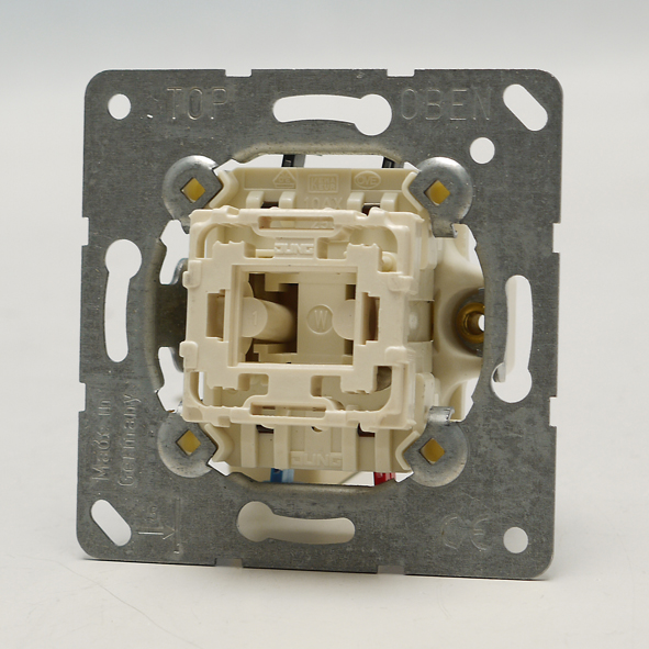 Pulsdrukker wissel enkelpolig JUNG 533EU