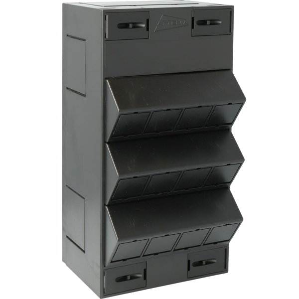 Attema patchkast leeg kleur zwart 1881