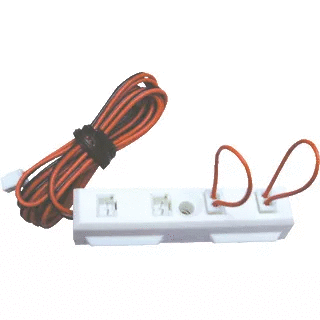 LED aansluitsnoer 4 voudig 1M Klemko