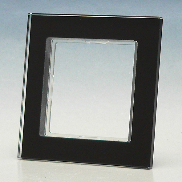 Afdekraam 1v glas zwart ACR afbeelding 2