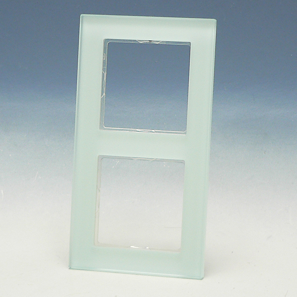 Afdekraam 2v glas wit mat ACR afbeelding 2