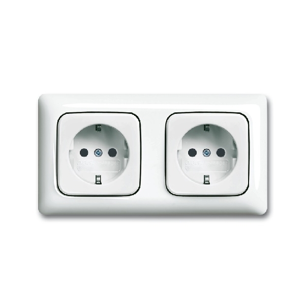 Busch-Jaeger WCD RA 2v hor m raam 20-2 EUCJ-214K-503 (2CKA002014A1469) afbeelding 2