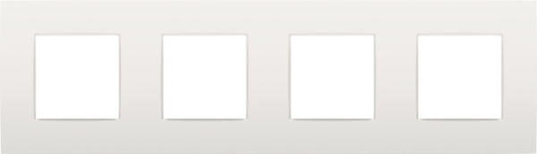 4 voudig afdekraam wit vierkant 120-76400 Niko afbeelding 2