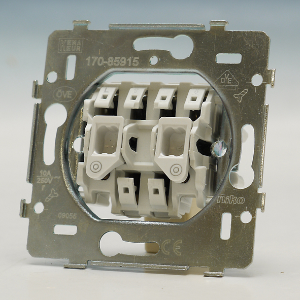 Sokkel rolluikdrukkn. "op/neer" steek 170-85915