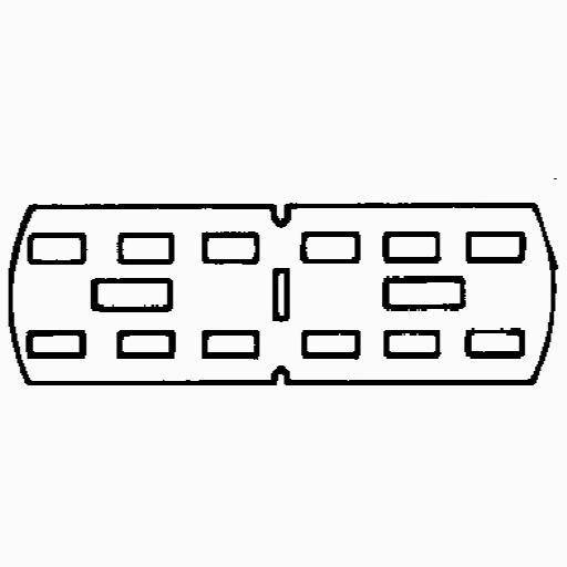 Koppelplaat zijwand 60mm 70-600 Fhoud RVV60 afbeelding 3