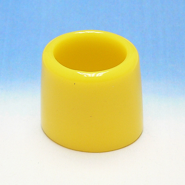 Kabelbuis eindkap open geel 60mm VB60 afbeelding 2