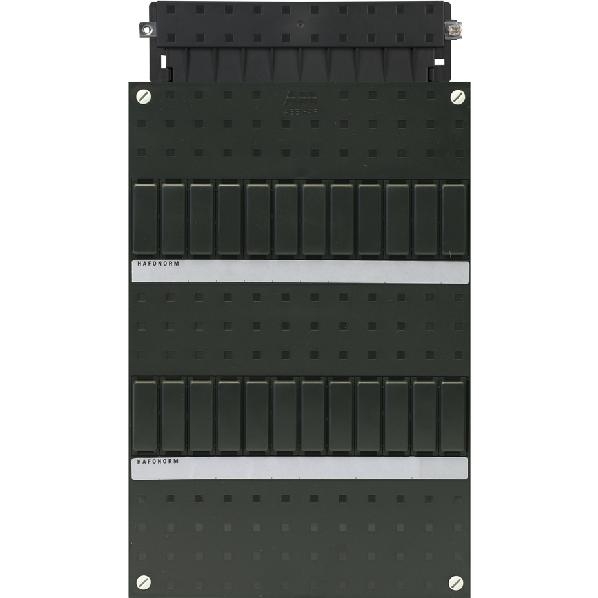 ABB-HAF HLD33B/1 | Ledige kast 2-rij met 1-fase Busboard