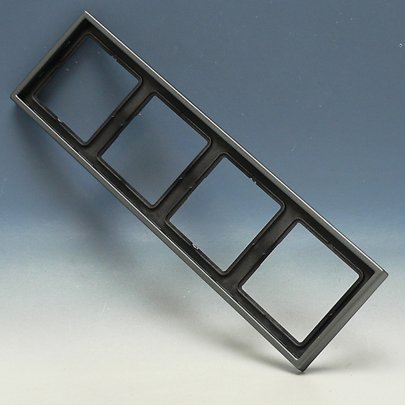 Afdekraam slv 4v aluminium antraciet LS afbeelding 2