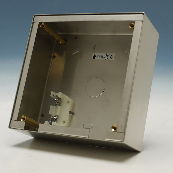 COMELIT 3159/1 OPBHUIS RVS 1MOD TBV VANDALC afbeelding 2
