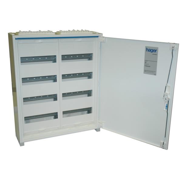 Hager Verdeler 550x650x161mm 96 modulen IP44 wit FWQ42P