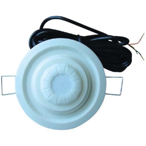 Aanwezigheiddetector slave plafond Inbouw PIR kabel = 10M (870575)