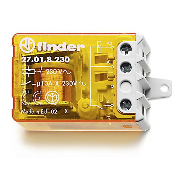 FINDER 27.01.8.230.0000 IMPULSRELAIS 1M 230VAC 10A afbeelding 2