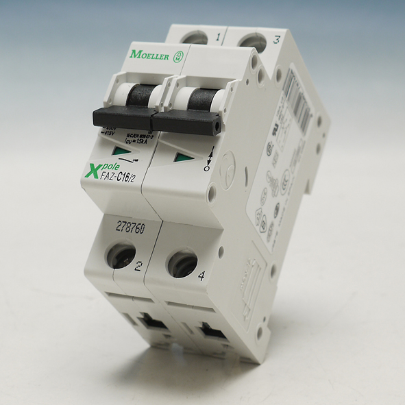 EATON FAZ-C16/2 AUTOMAAT C16A 15KA 2P afbeelding 2