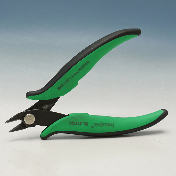 HAUPA 211720 ZIJKNIPTANG ELEKTRONIC 132MM afbeelding 2