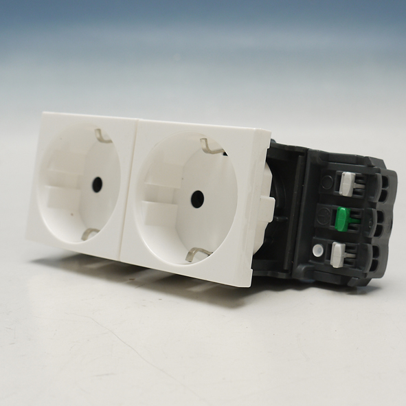 LEGRAND 077402 WCD RA 2V ZIJAANSL WIT afbeelding 2