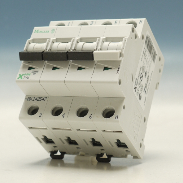 EATON PLSM-C25/3N-MW AUTOMAAT C25A 10KA 3P+N afbeelding 2
