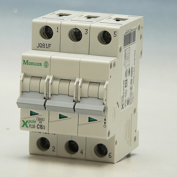 EATON PLS6-C6/3-MW AUTOMAAT C6A 6KA 3P afbeelding 2