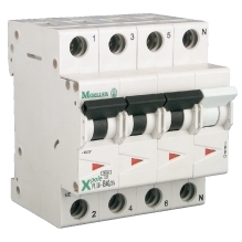 EATON PLS6-B6/3N-MW AUTOMAAT B6A 6KA 3P+N afbeelding 2