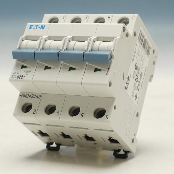 EATON PLS6-B20/4-MW AUTOMAAT B20A 6KA 4P afbeelding 2