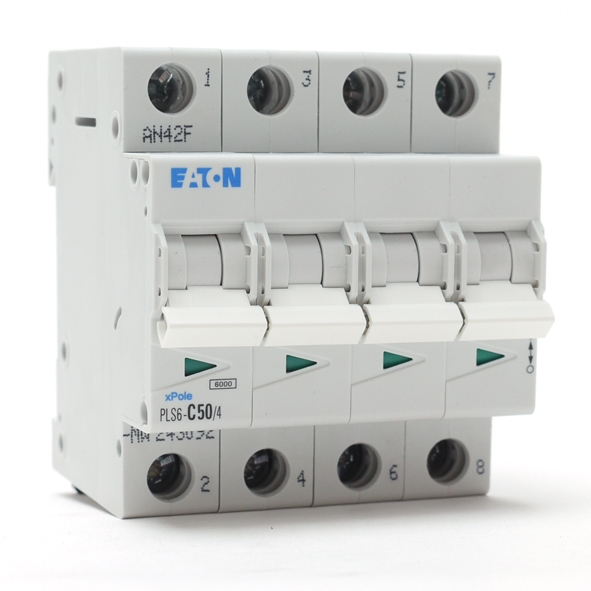 EATON PLS6-C50/4-MW AUTOMAAT C50A 6KA 4P afbeelding 2
