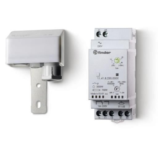 FINDER 11.41.8.230.0000 SCHEMERSCH OPB 1M SEN 230V afbeelding 2
