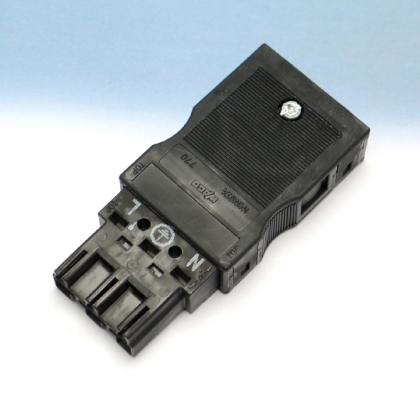 Wago 770 113 steker male 3p zwart trekontl