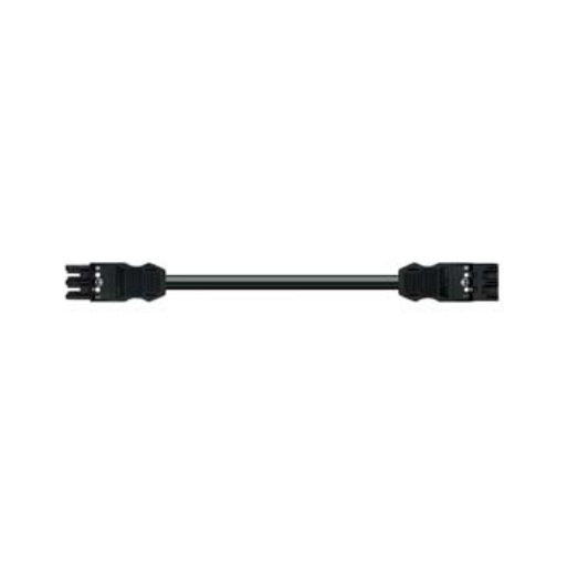 Wago Koppelkabel male-fem 4m 3x2.5 zwart 771 9993 007 401 afbeelding 2