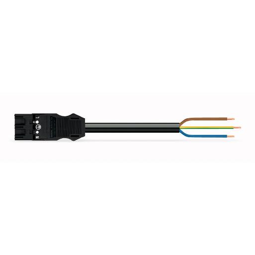 WAGO 771-9993/3207-401 KABEL MALE-OP 4M 3X2.5 ZW afbeelding 2