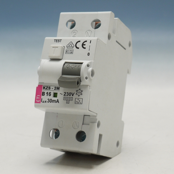 ETI KZS-2M B16 AARDL AUTM B16A30MA 1P+N afbeelding 2