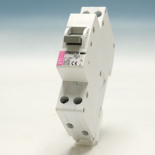 ETI ETIMAT B16 2191104 AUTOMAAT B16A 6KA 1P+N afbeelding 2