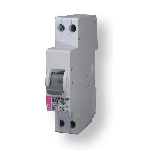 ETI ETIMAT B20 2191105 AUTOMAAT B20A 6KA 1P+N afbeelding 2