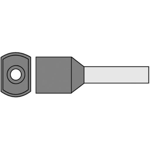 KLEMKO G 489TW DK-N ADEREINDH 0.75MM2 GS TWIN L=8 afbeelding 2
