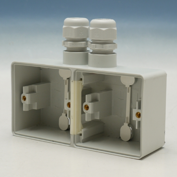 Hydro opb.ds dub. hor. 2xM20-wartel 700-84852 afbeelding 2