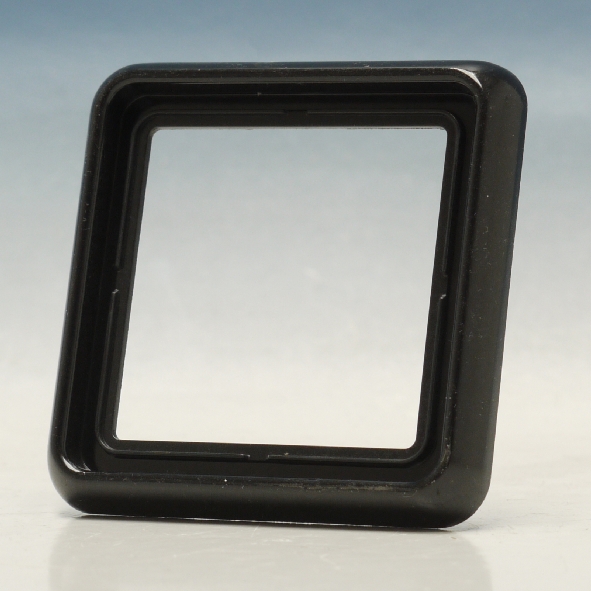 Afdekraam 1v duroplast zwart CD afbeelding 2