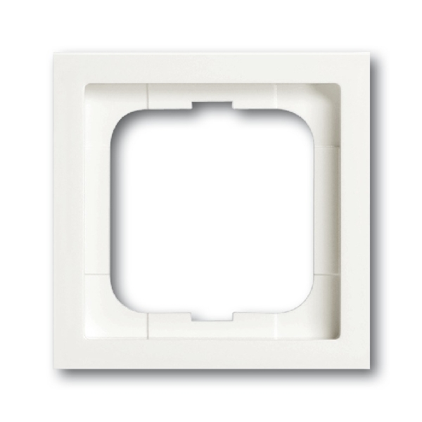 Busch-Jaeger 1-voudig afdekraam 1721-884K studiowit mat (2CKA001754A4414) afbeelding 2