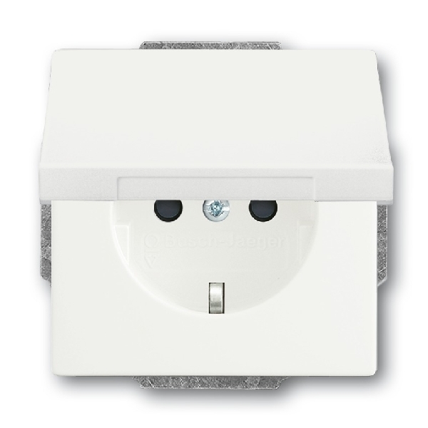 Busch-Jaeger inbouwwandcontactdoos 20 EUK-884 studiowit mat (2CKA002018A1494) afbeelding 2